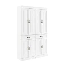 Stanton 2-Piece Kitchen Storage Pantry Cabinet Set - 2 Pantries