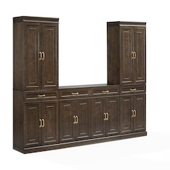 Stanton 3-Piece Sideboard And Pantry Set - Sideboard & 2 Pantries