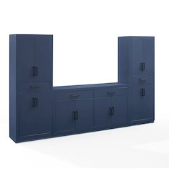 Isla 3-Piece Sideboard And Pantry Set - Sideboard & 2 Pantries