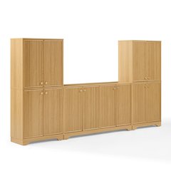 Naomi 3-Piece Entertainment Center - Sideboard & 2 Pantries