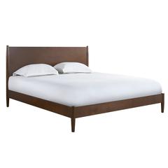 Landon King Bed Mahogany - Headboard, Footboard, Rails