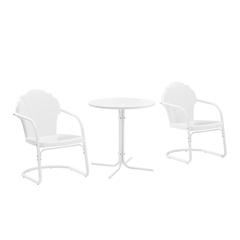 Tulip 3Pc Retro Outdoor Bistro Set