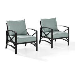 Kaplan 2Pc Outdoor Chair Set - 2 Chairs