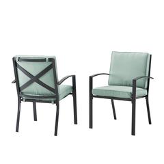 Kaplan 2Pc Outdoor Dining Chair Set - 2 Chairs