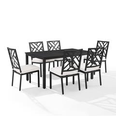 Locke 7Pc Outdoor Dining Set - Table & 6 Chairs