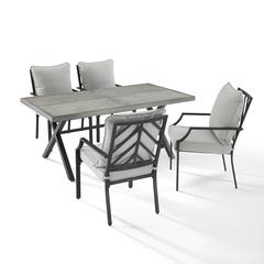 Otto 5Pc Outdoor Dining Set - Table & 4 Chairs