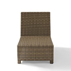 Bradenton Wicker Armless Outdoor Sectional Chair