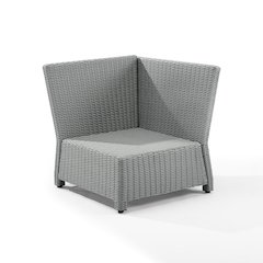 Bradenton Wicker Corner Outdoor Sectional Chair