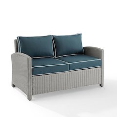 Bradenton Wicker Outdoor Loveseat