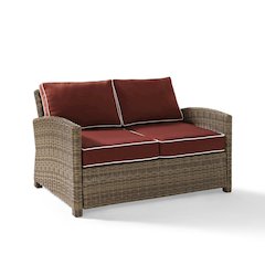 Bradenton Wicker Outdoor Loveseat