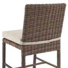Bradenton 7Pc Wicker Outdoor Dining Set - Dining Table & 6 Dining Chairs