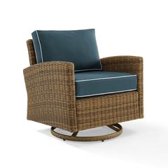 Bradenton Wicker Swivel Rocker Outdoor Chair