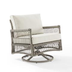Thatcher Wicker Swivel Rocker Outdoor Chair