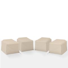 4Pc Outdoor Chair Furniture Cover Set