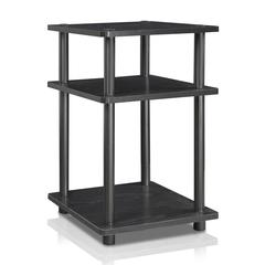 Turn-N-Tube Easy Assembly Multipurpose Shelf, Blackwood