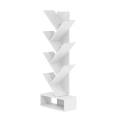 Wooden bookcase with simple design and sturdy construction