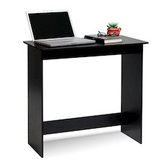 Black Wooden Office Desk with Storage, Writing Desk and Study Desk Design