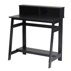 Espresso A Frame Computer Desk with Sleek Design and Sturdy Construction