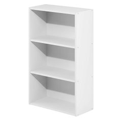 Wooden Bookcase in Finish for Living Room Storage