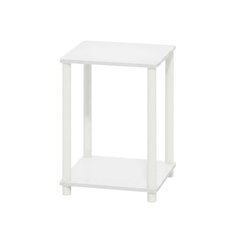 White End Table with Modern Design and Sturdy Construction