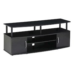Contemporary Large Entertainment Center for Up to 50-In TV with Storage