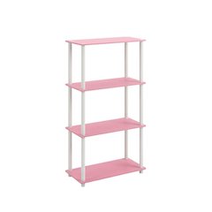Wooden Bookcase with Open Shelving for Living Room Storage