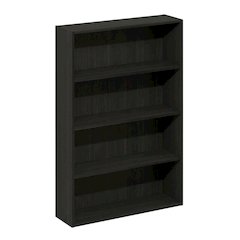 Wooden bookcase with sleek design, sturdy construction, and versatile storage