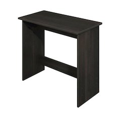 Black Espresso Computer Desk With Modern Workspace Design