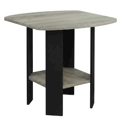 Set of Two Nightstands in Natural Finish with Modern Design