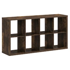Gold 8-Cube Open Shelf Closet Organizer Extra Thick Engineered Wood