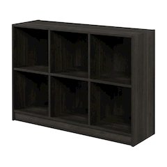 Wooden Bookcase with Open Shelf Design for Home Office and Living Room