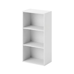 Wood 3-Tier Open Shelf Closet & Clothing Storage Organizer