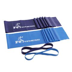 RFitness Professional Training Exercise Fitness Resistance Band 4-PC Set