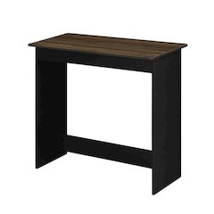 Columbia Walnut Study Table with Durable Surface, Compact Design for Home Office