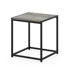 Furinno Camnus Modern Living End Table, French Oak Grey
