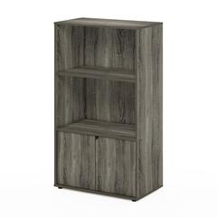 Furinno JAYA Kitchen Storage Shelf with Cabinet, French Oak Grey