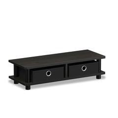 Turn-N-Tube Monitor Stand, Espresso/Black