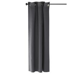 Furinno Collins Blackout Curtain 42x63 in. 1 Panel, Dark Grey