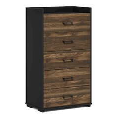 Modern 5-Drawer Organization and Storage Handle Bedroom Chest Dresser