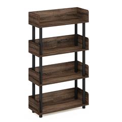 Furinno Turn-N-Tube 4-Tier Toolless Freestanding Multipurposes Display Rack
