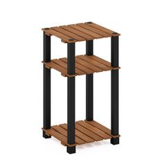 Pangkor 3-Tier Turn-N-Tube Indoor Outdoor Plant Shelf Wood Side Table
