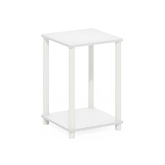 Turn-N-Tube Haydn End Table, White