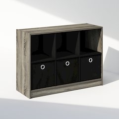 Cubic Multipurpose Clothing & Closet Storage Organizer Shelf with Bin Drawers