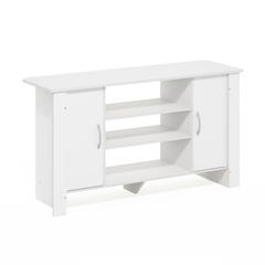 Econ TV Stand Entertainment Center, White