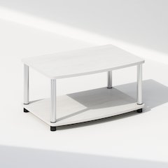 Turn-N-Tube 2-Tier Multipurpose Printer Stand Display & Storage Shelf