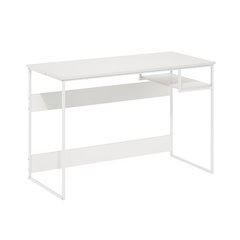 Moretti Modern Lifestyle Study Desk, 45, Solid White/White