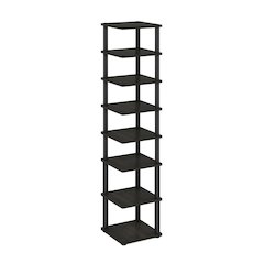 8-Tier Vertical Space Saving Free Standing Shoe Tower, Shoe Rack