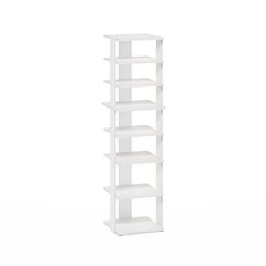 8-Tier Vertical Space Saving Free Standing Shoe Tower, Shoe Rack