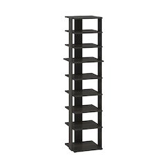 9-Tier Vertical Space Saving Free Standing Shoe Tower, Shoe Rack