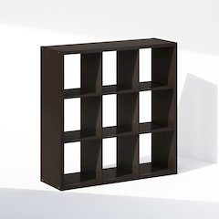Cubic Open Back Multipurpose Clothing & Closet Storage Organizer Shelf